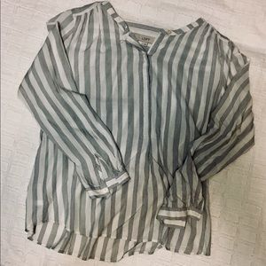 Loft women’s pin stripe blouse. Good condition
